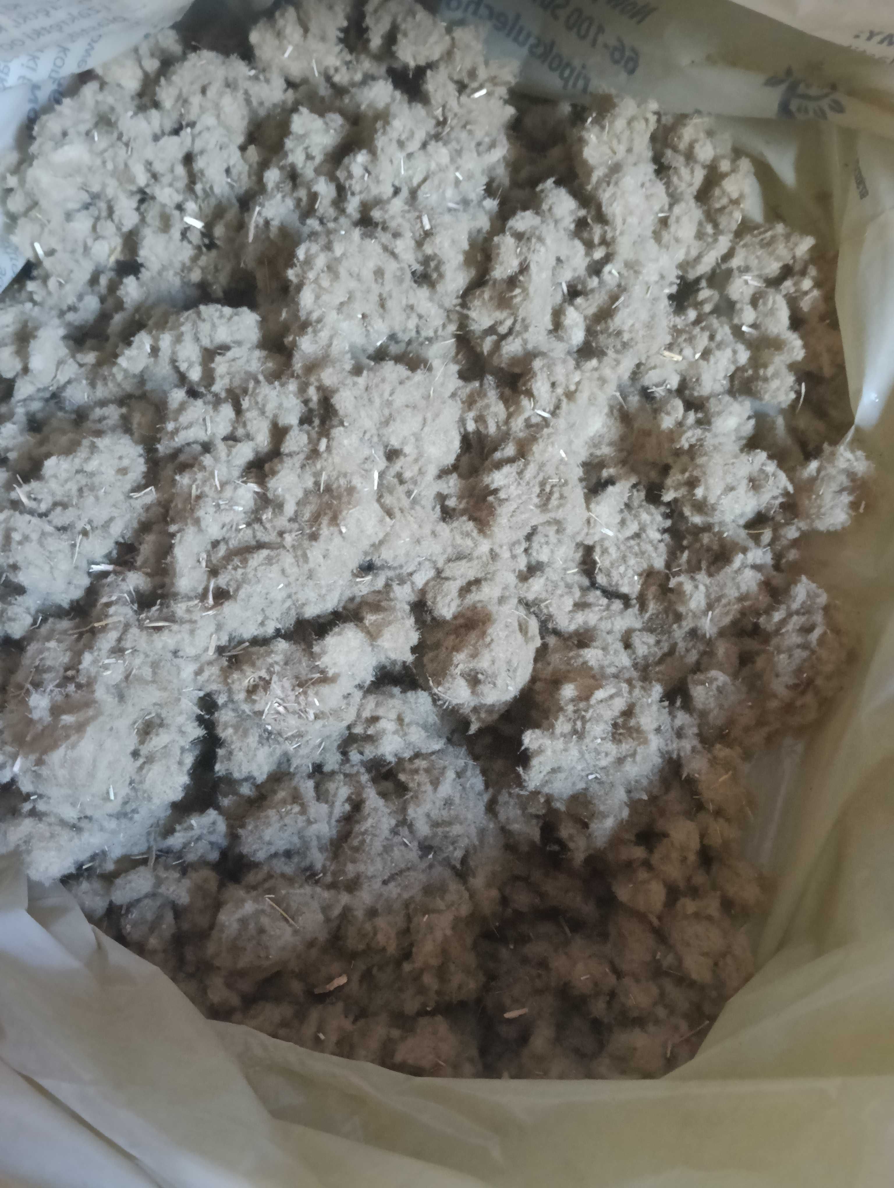 Granulat ze skalnej wełny mineralnej