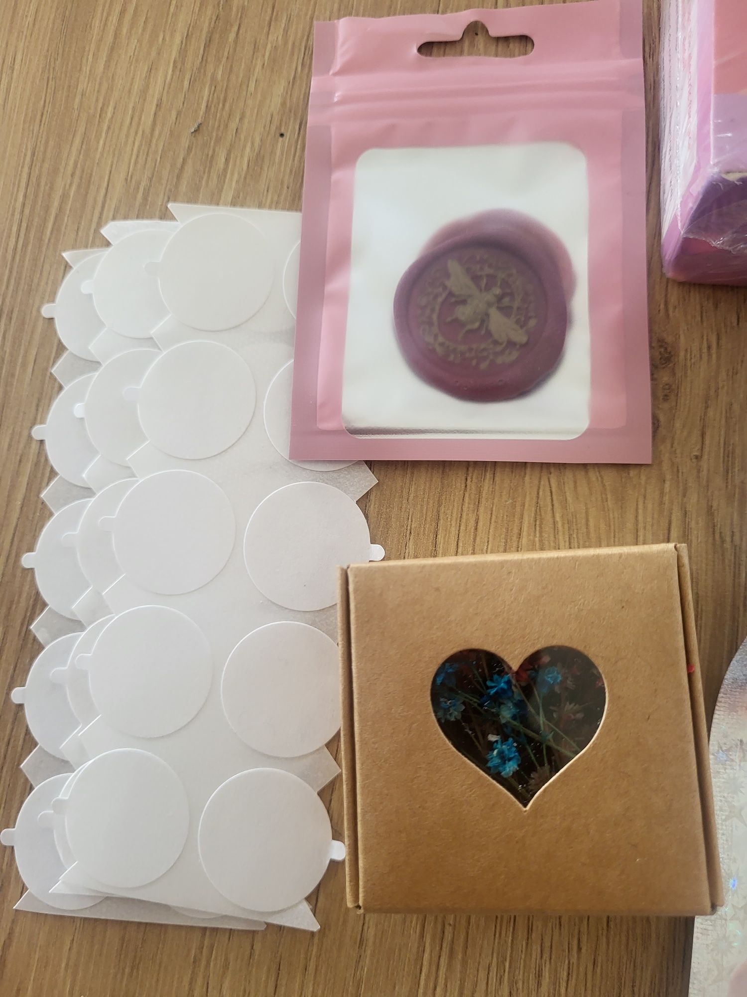 Zestaw do wosku, stempli scrapbooking DIY