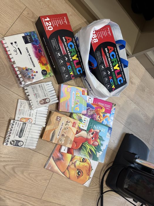 Розмальовки Disney та маркери GuangNa, Languo