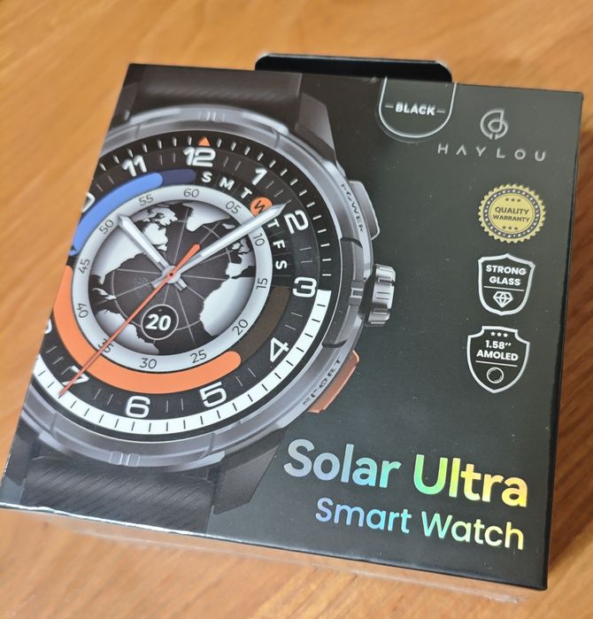 Смарт годинник Haylou Solar Ultra + фірмовий ремінець