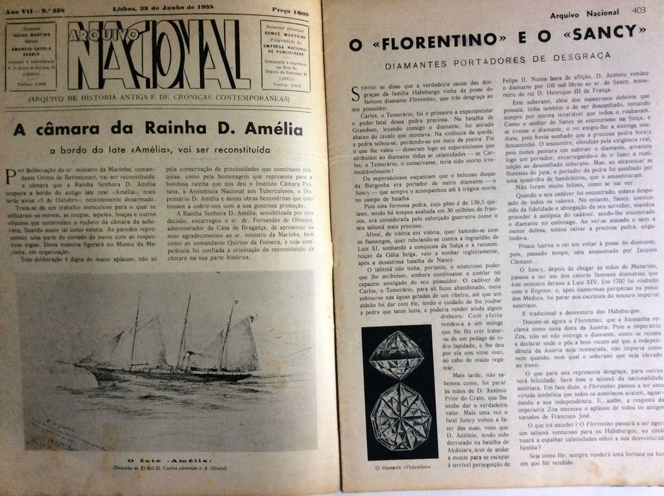 Arquivo Nacional ( Arquivo de História antiga e de Crónicas... 1938