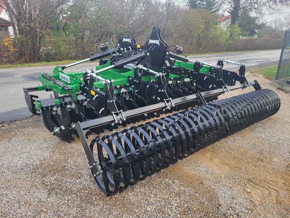 BRONA TALERZOWA JANPOL ciężka/ 4m/5m 4 siłowniki/ wał daszkowy fi600