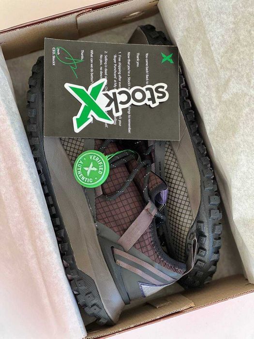 Мужские кроссовки Nike ACG Mountain Fly Low Black&Purple. 40-45