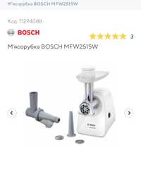 Мясорубка + соковыжималка Bosch