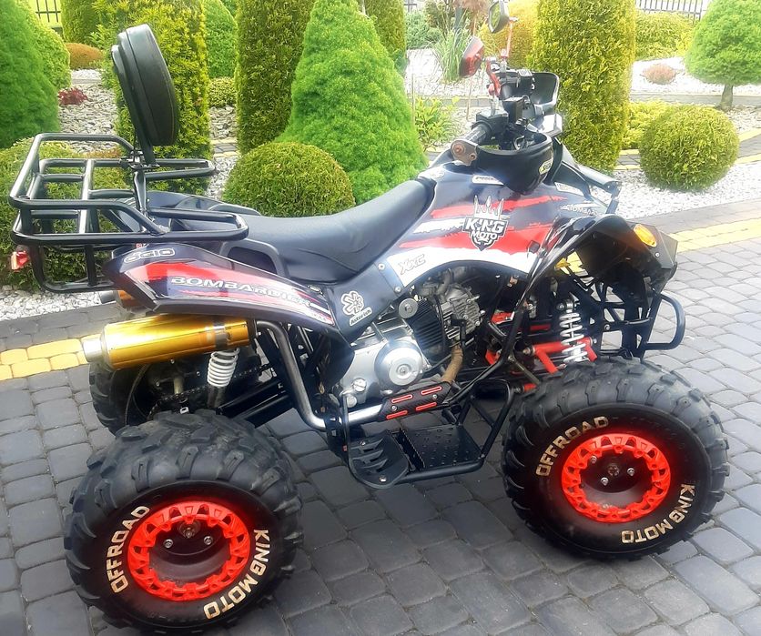 Quad 125 bombardier xtr,duża rama ,koła 8