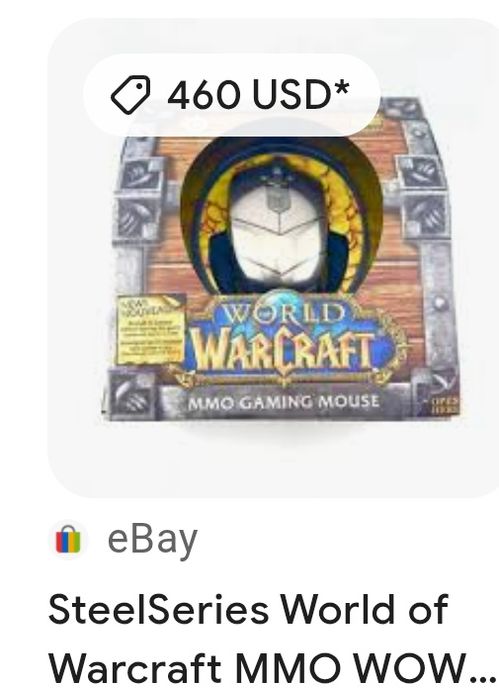 Mysz kolekcjonerska WOW nowa