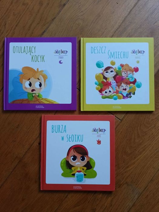 Świat Emocji - 3 książeczki