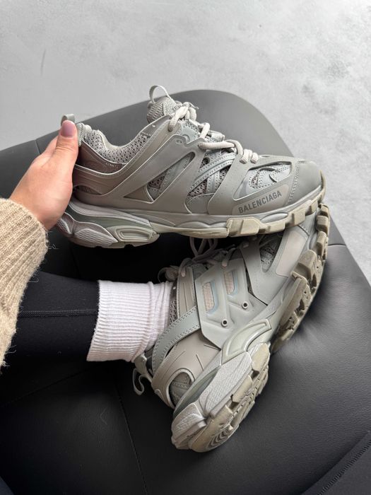 Мужские кроссовки Balenciaga Track "Grey" Размеры 40-45