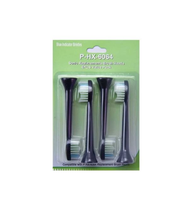 Насадки классические чёрные к электрической щетке Philips Sonicare