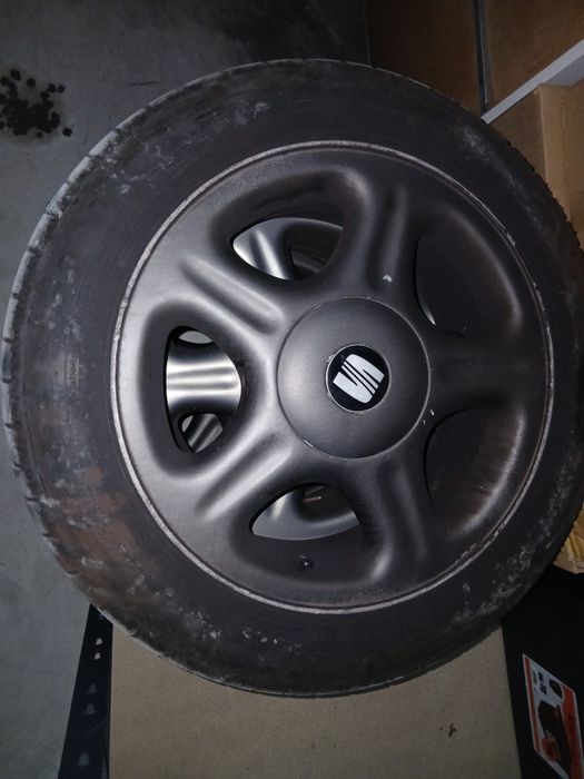 Jantes 15 4x100 com pneus