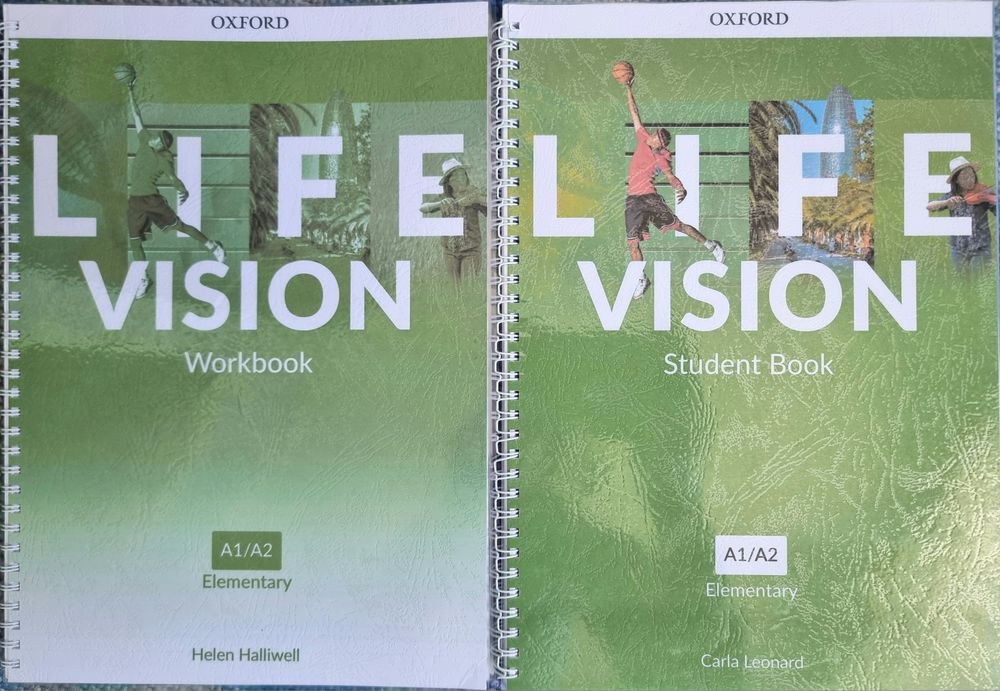Комплект підручники Life vision A1/A2