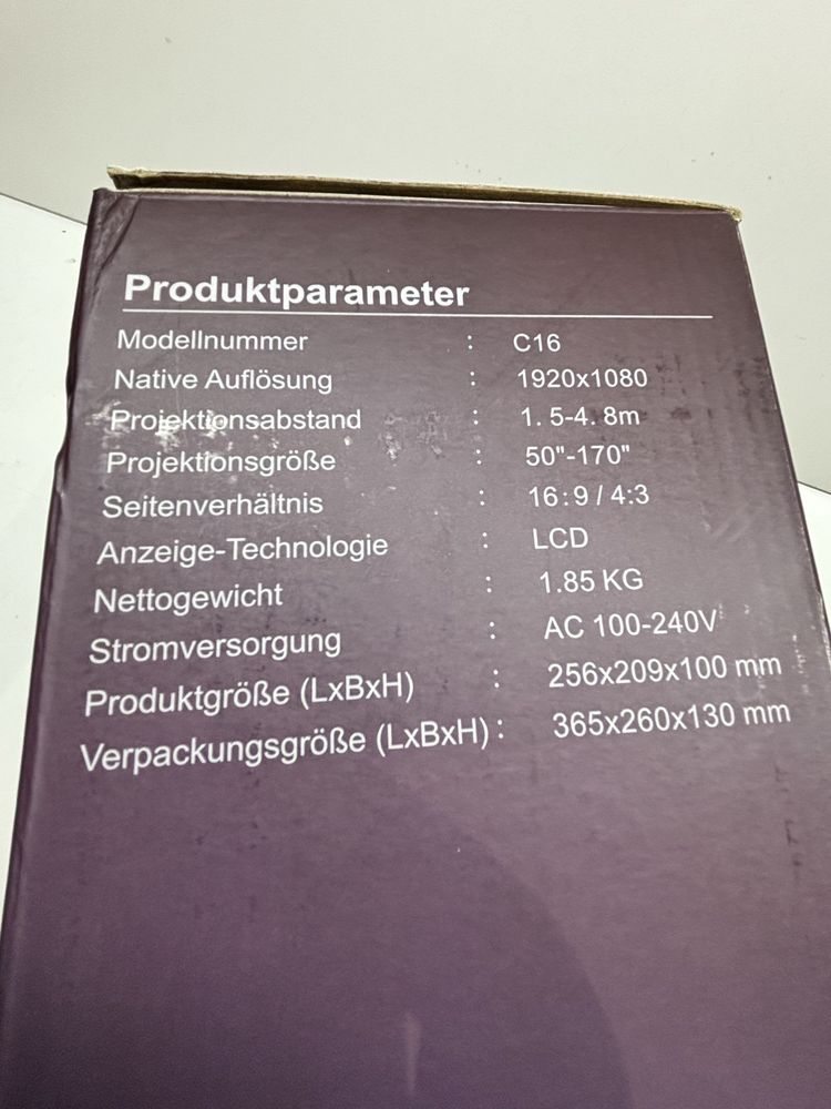 Projektor Nigecue C16 Led
