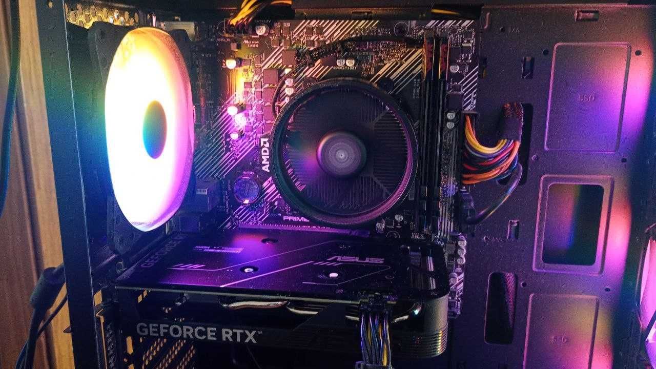 Игровой комп RTX 4060 + Ryzen 5 5500 + 16 GB DDR4-3200