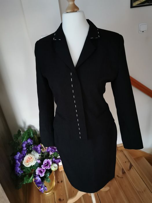 Garsonka czarna 3cz.