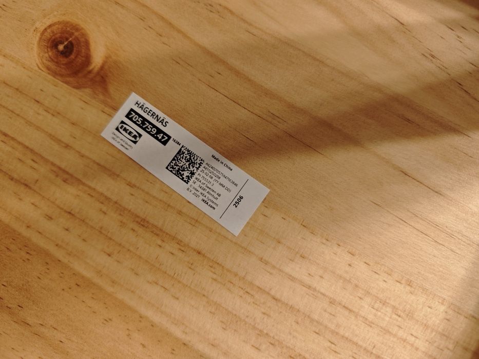 Zestaw używanych krzeseł Ikea Hägernäs