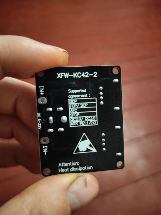 Плата швидкої быстрой зарядки 20w KC42