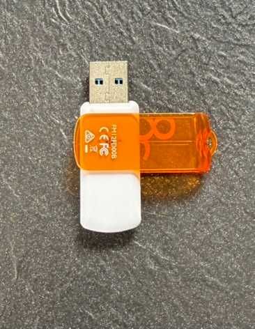 Pendrive Philips FM12FD00B 128 GB USB 3.0 pomarańczowy