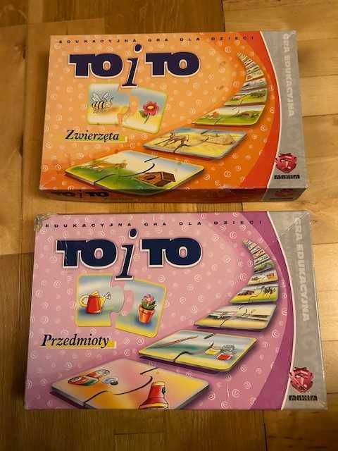Gry edukacyjne To i to: Zwierzęta i Przedmioty