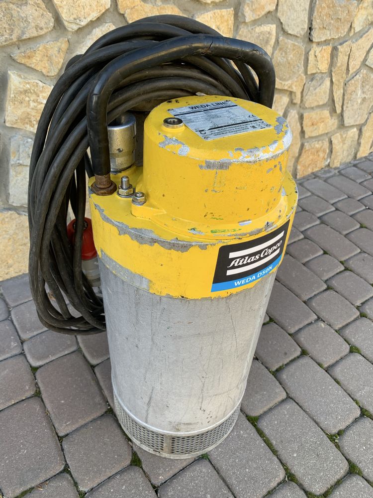 Pompa zanurzeniowa szlamowa do brudnej wody Atlas Copco Weda 50
