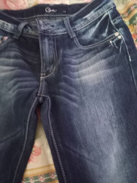 Calças de ganga de senhora