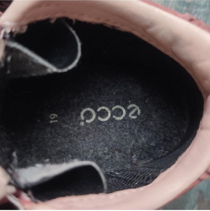 Ботинки Ecco (19 разм, стелька 12.5 см, на ножку 11-12 см)у