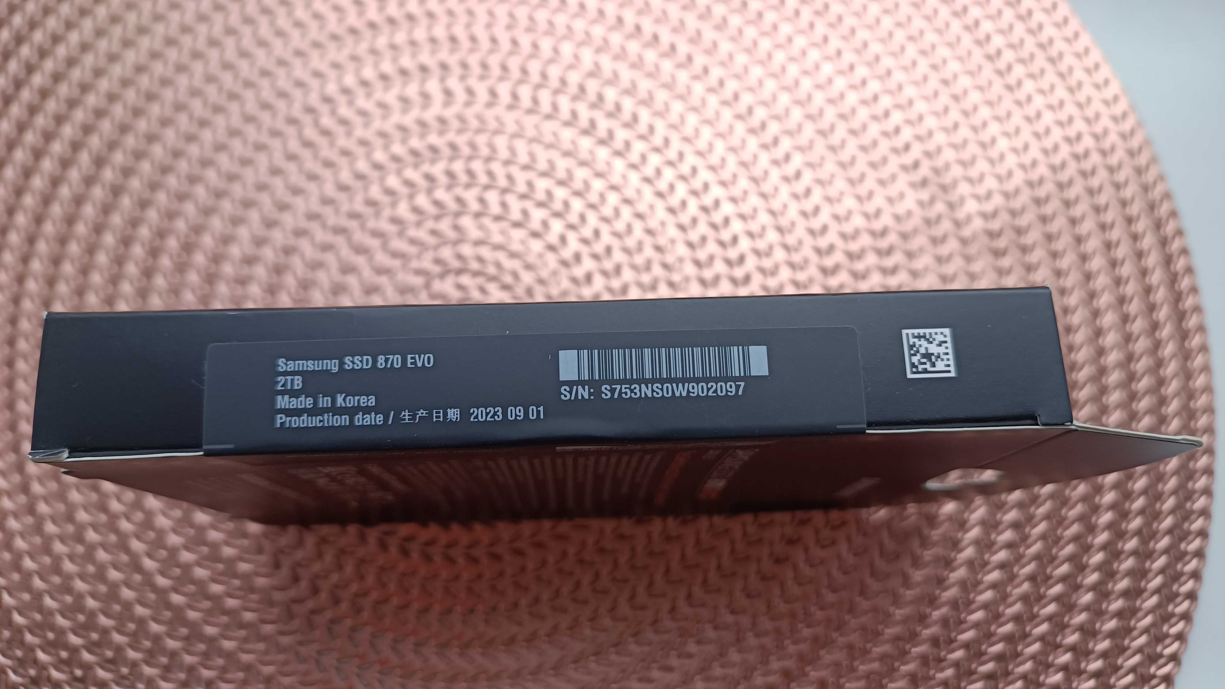 SSD накопичувач Samsung 870 EVO 2 TB (MZ-77E2T0B)