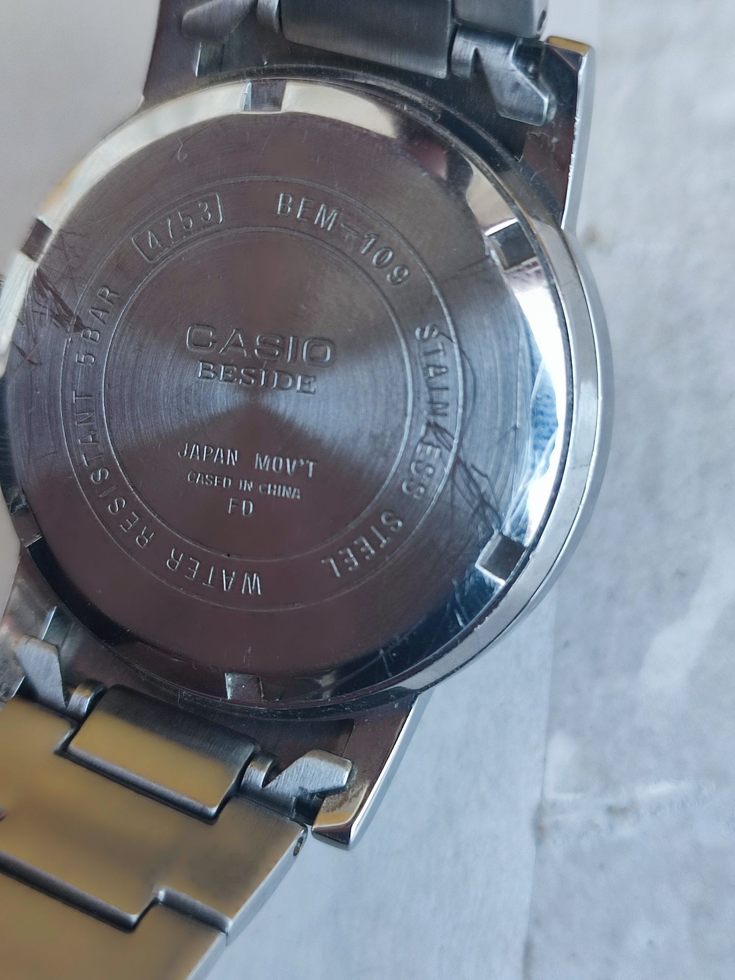 Часы Casio bem-109