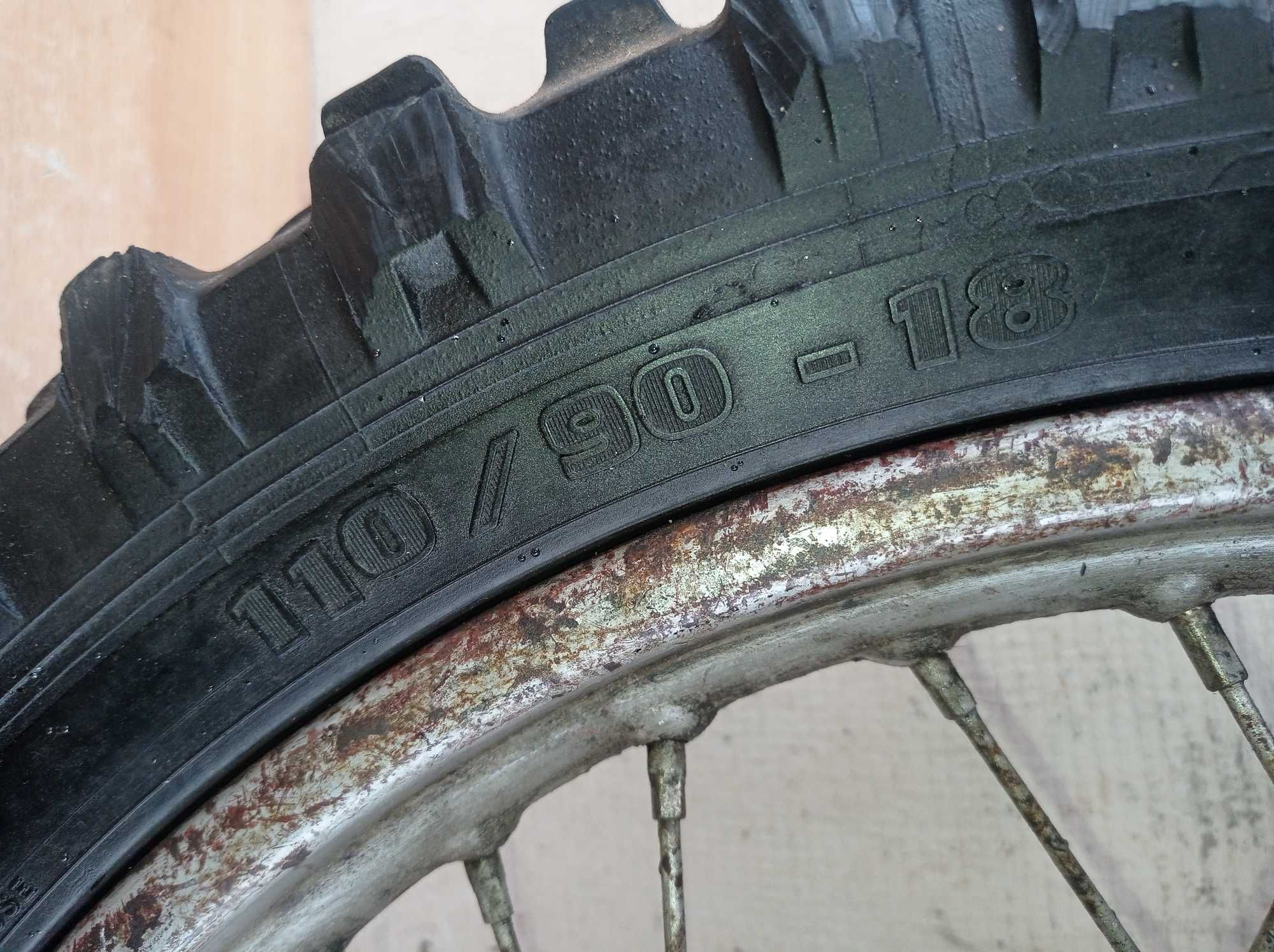 Koło 18 cali - Mitas Cross Rear - 110/90-18 - tył (4602)