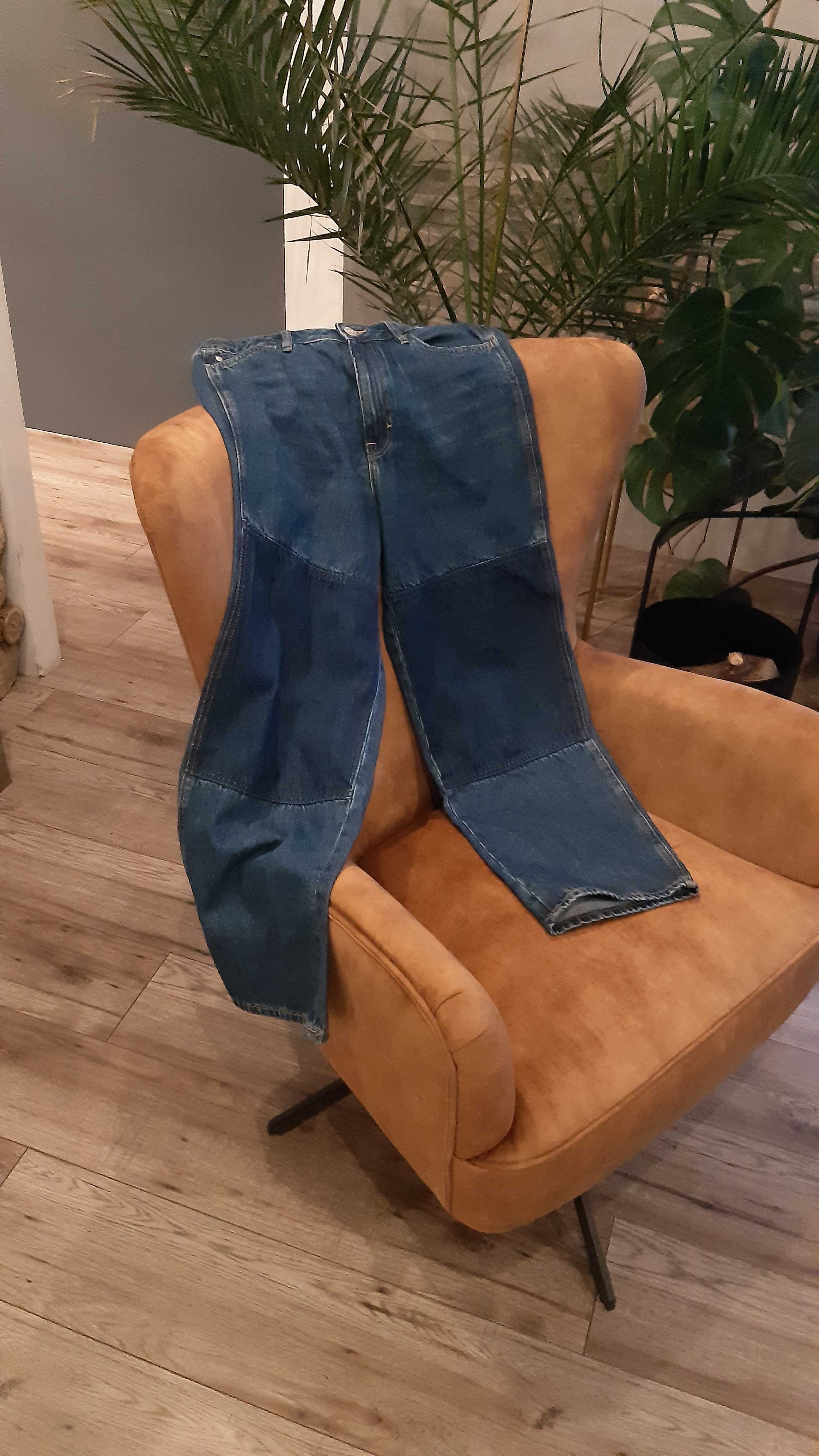 Spodnie jeansy H&m 164