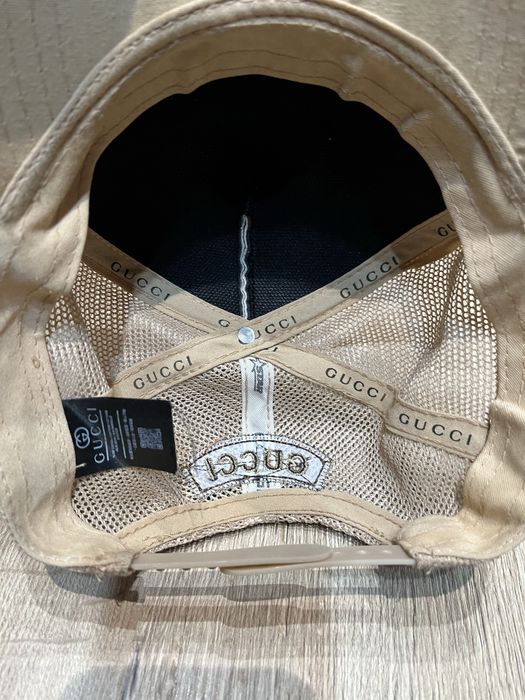 Gucci czapka z daszkiem bejsbolówka z siateczką truckerka