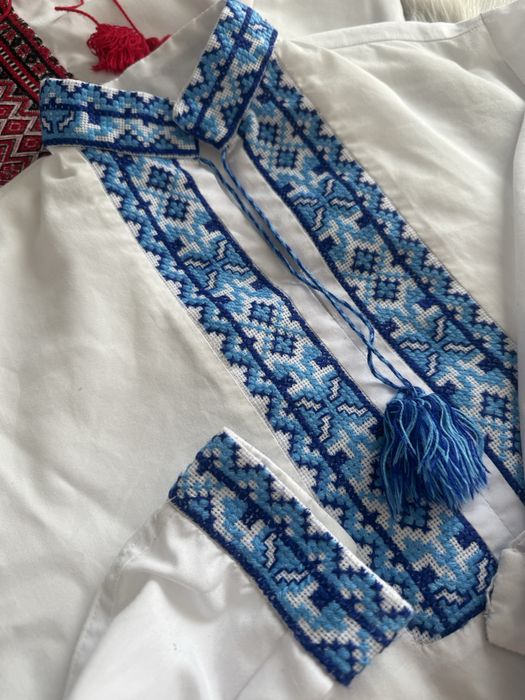 Вишиванка, вишита сорочка для хлопчика 8-10 років