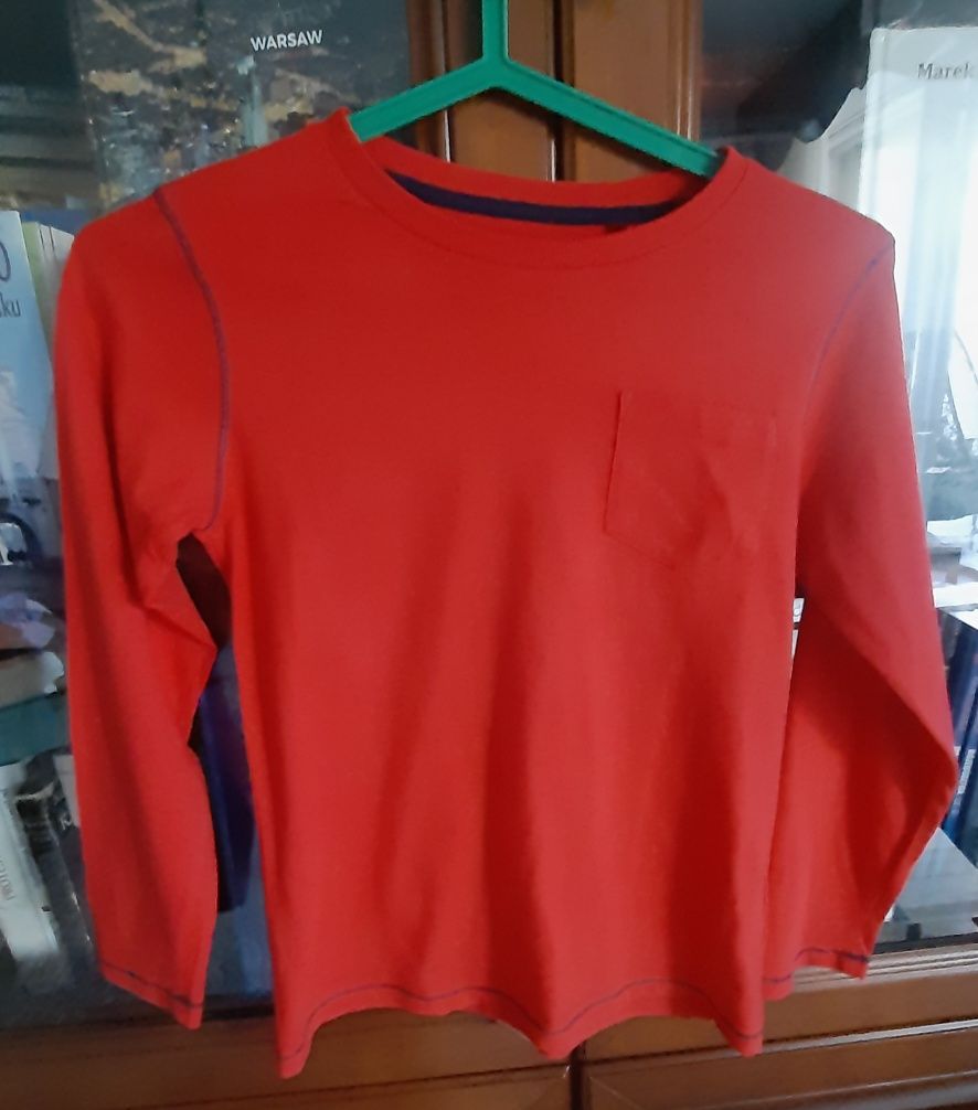 2 szt t-shirt/koszulka z długim rękawem cool club r. 134