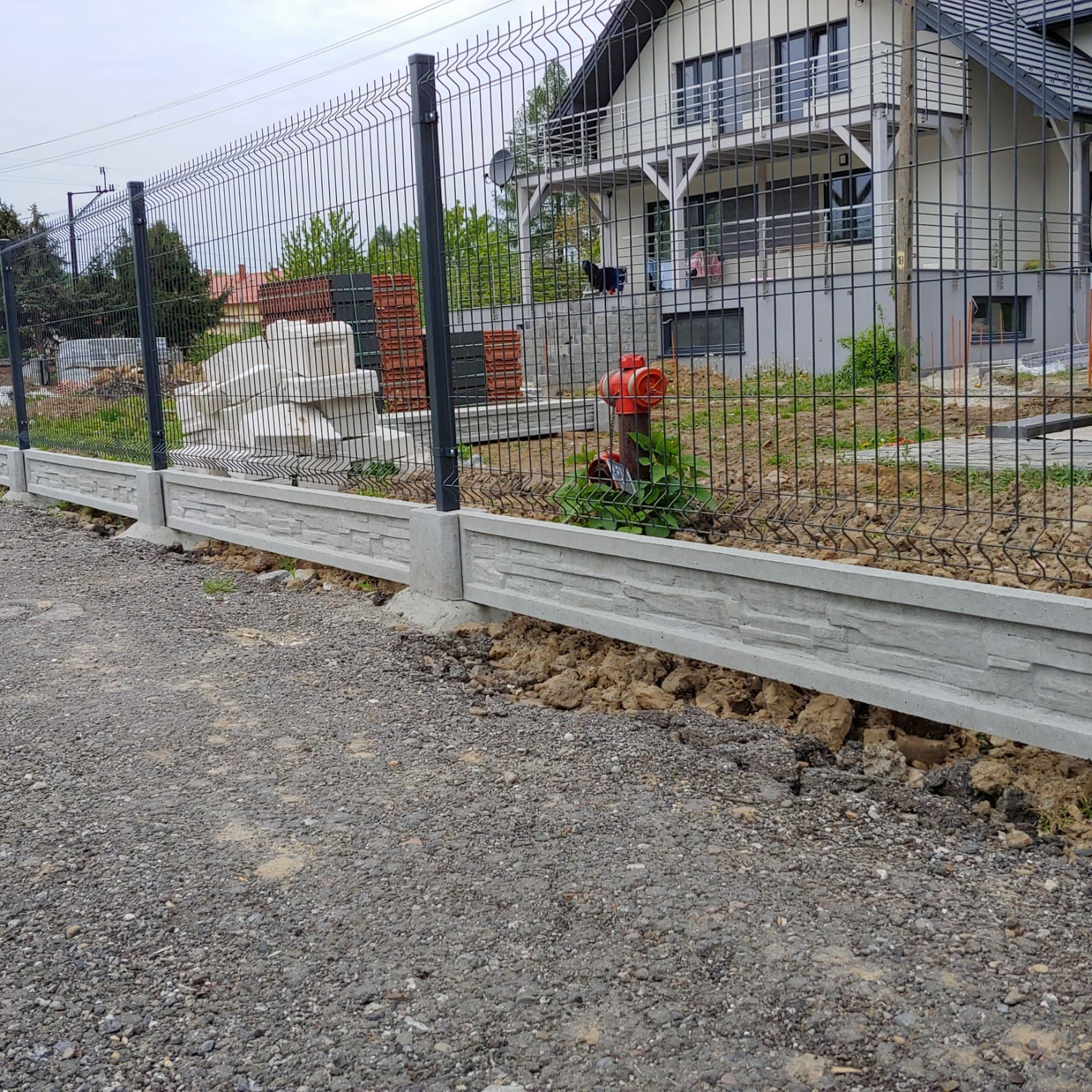 Promocja! 12złmb Podmurówka betonowa ogrodzenie panelowe murki płyty