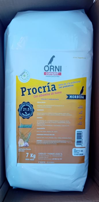 Pápa para canarios ou outras aves