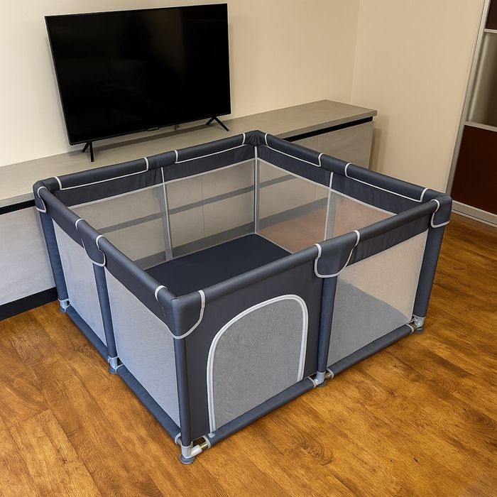 Манеж дитячий сухой басейн 120х120 ограждение / детский бассейн