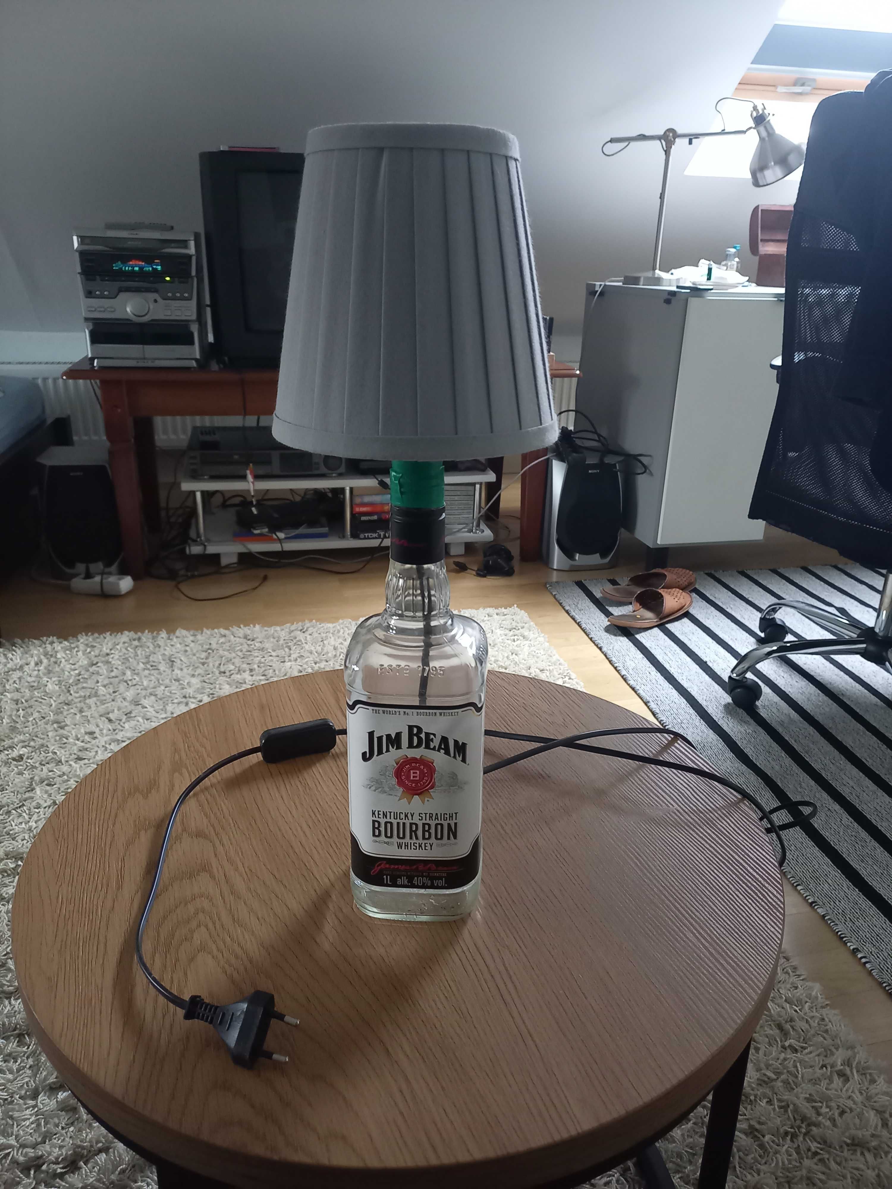 Lampka z butelki Jeam Beam