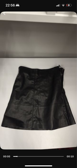 спідниця шкіряна жіноча в стилі ERD,y2k,archive,opium,vintage
