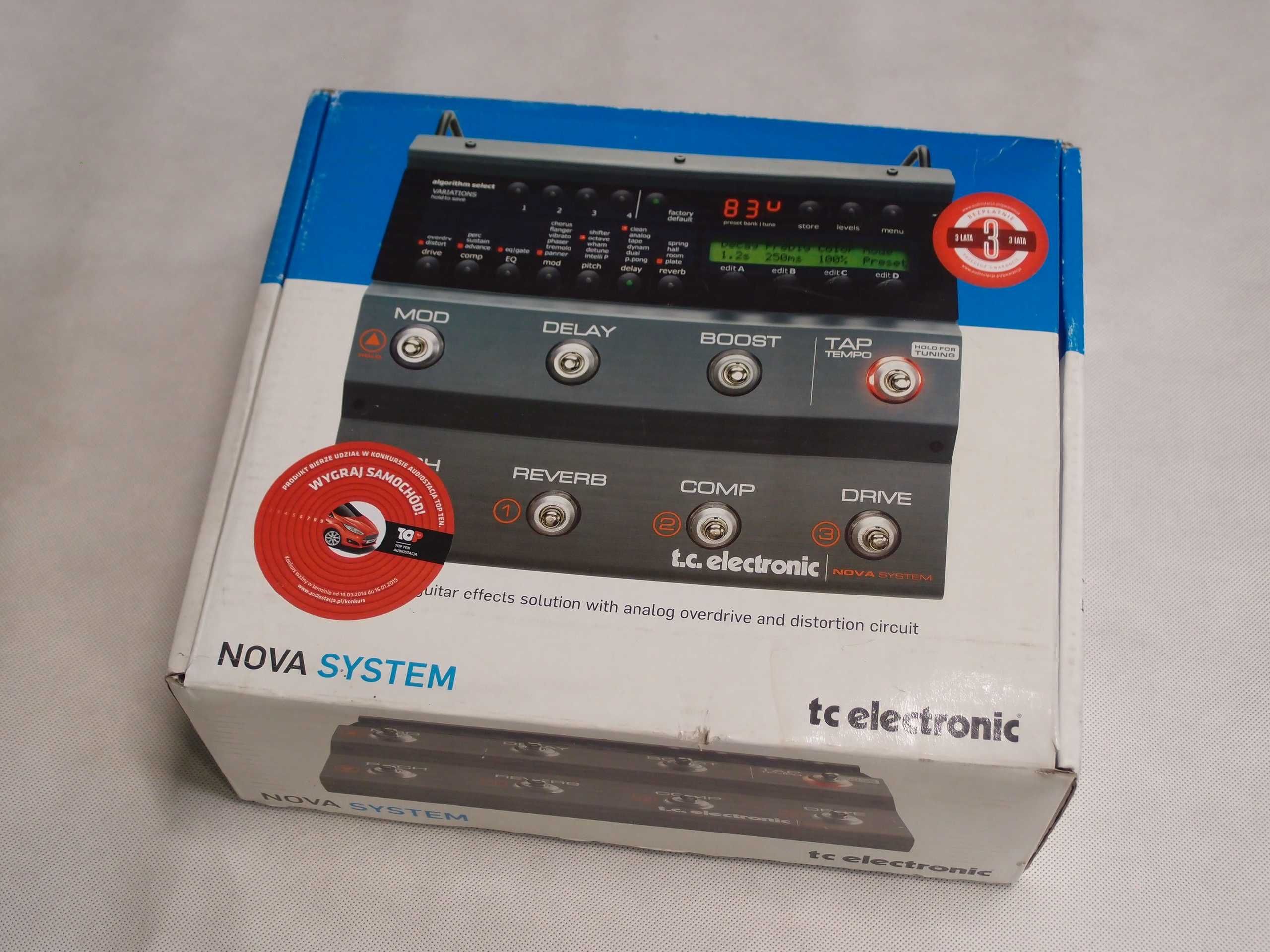 TC Electronic Nova System multiefekt gitarowy