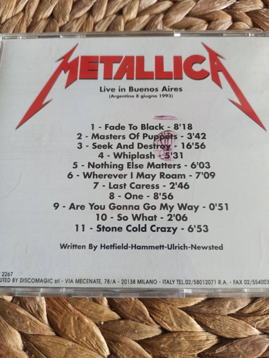 Metallica – Live In Buenos Aires CD