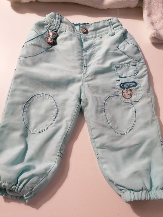 Komplet 3w1 bluza spodnie bluzka 74