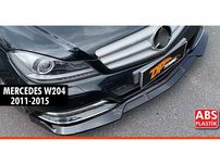 Mercedes C-class W204 2007-2015рр. Накладка на передній бампер DPT Lip