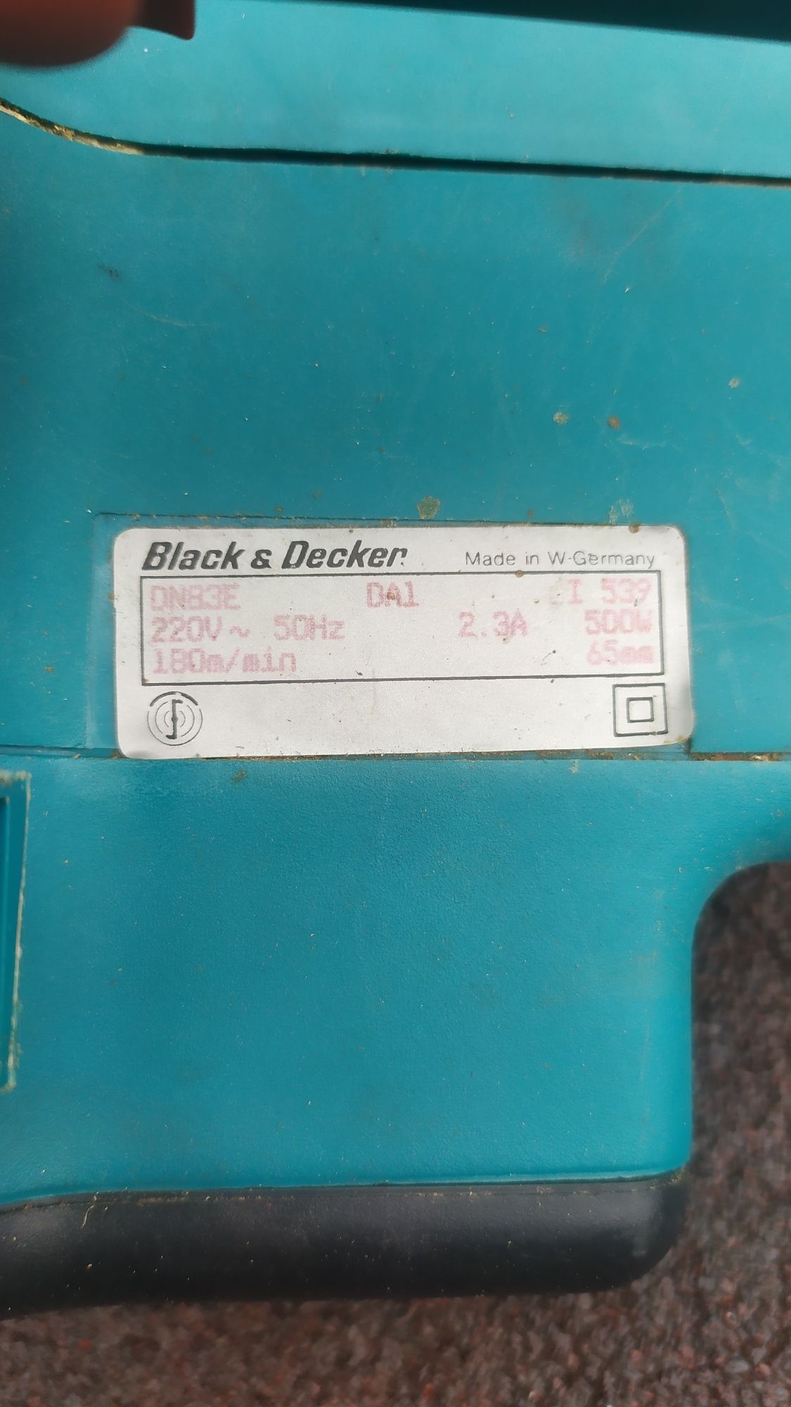 Szlifierka taśmowa Black Decker