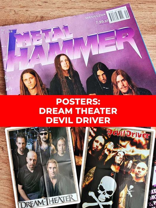 Metal Hammer 9/2005 - Opeth, Plakaty: Dream Theater, Devil Driver
