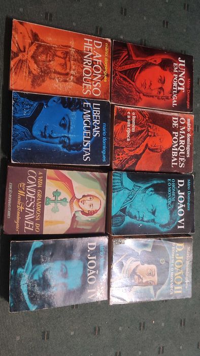 Livros História - Mário Domingues - Cada 5 €