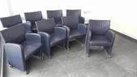 Fotel fotele biurowe konferencyjne komplet 8 sztuk
