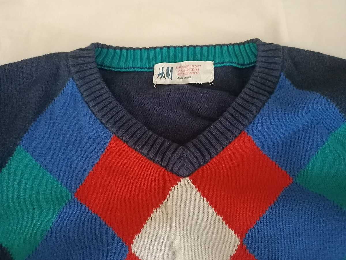 Bluza i Sweter Dla Dziecka H&M Rozmiar 128 KOMPLET 2SZT.