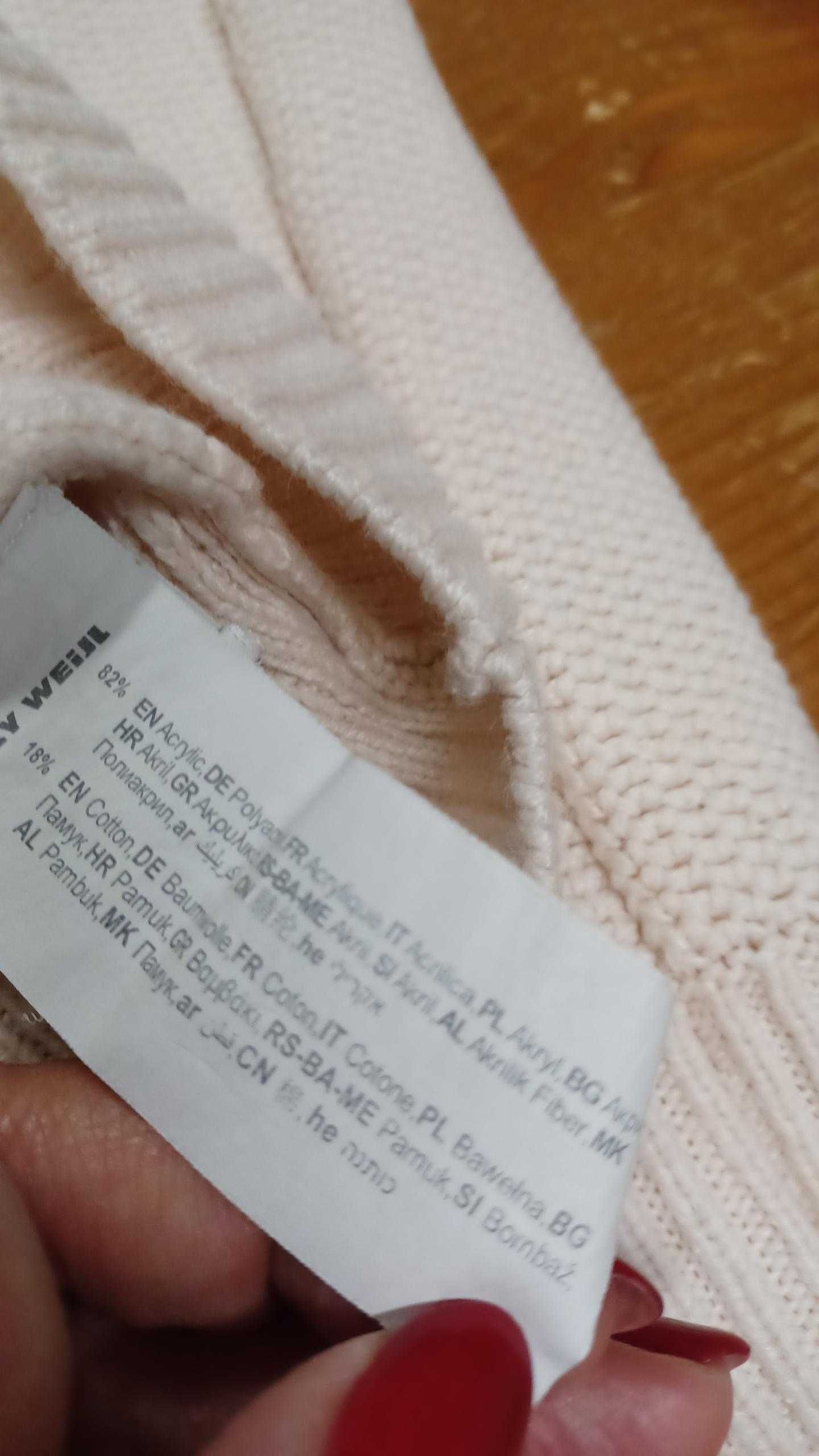 Sweter damski brzoskwiniowy Tally Wejl  r. M