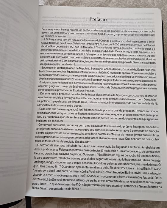 Bíblia Sagrada estudos de Charles Spurgeon