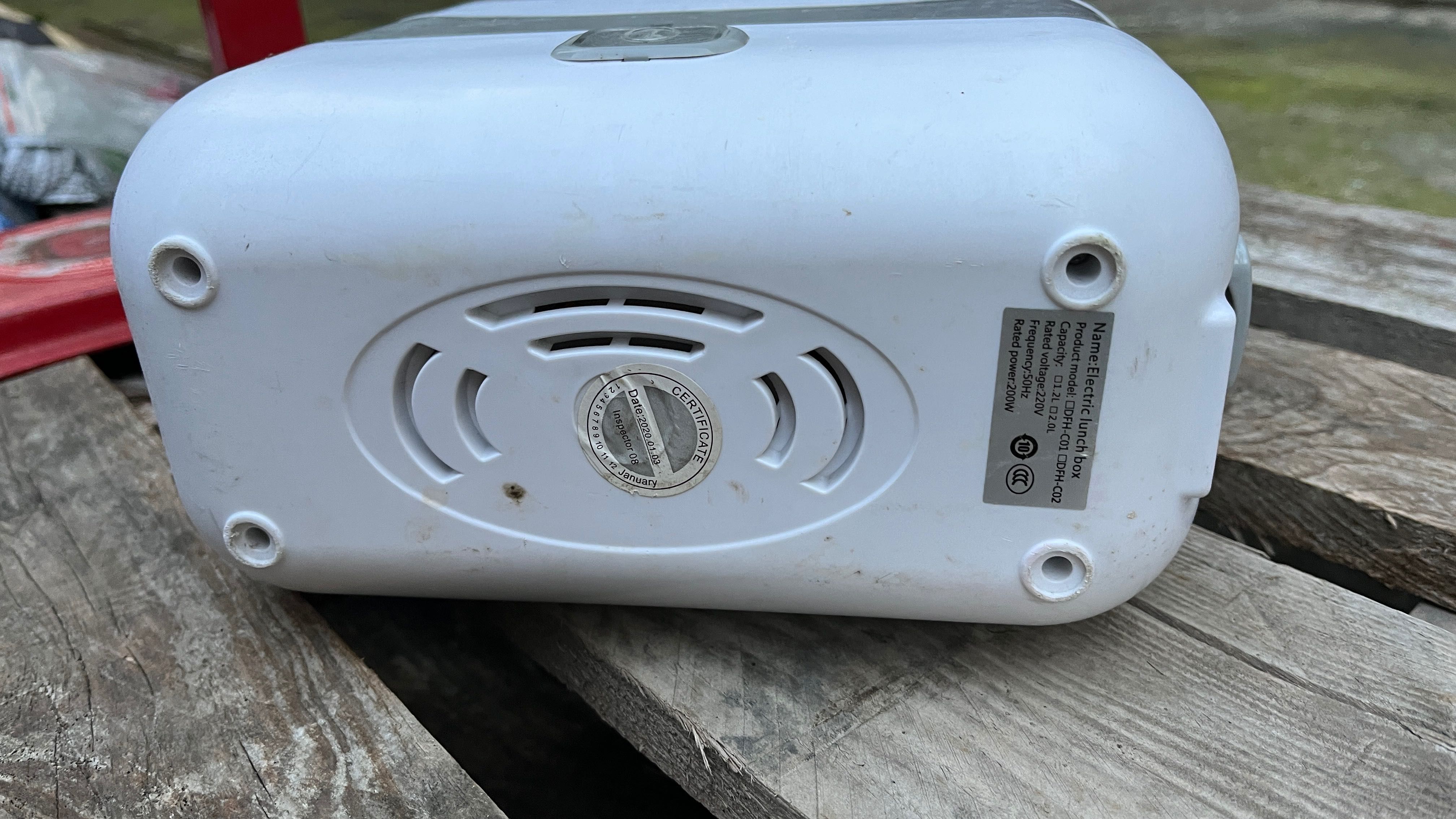 Lunchbox z podgrzewaczem na zupe na obiad na danie