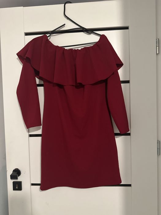 Sukienka na swieta hiszpanka borodowa